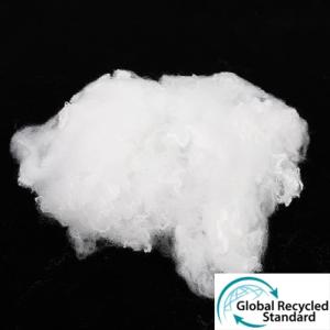 Quality GRS 3D Polyester Hollow Fiber Strong Resillience Synthetic Staple Fibres wholesale