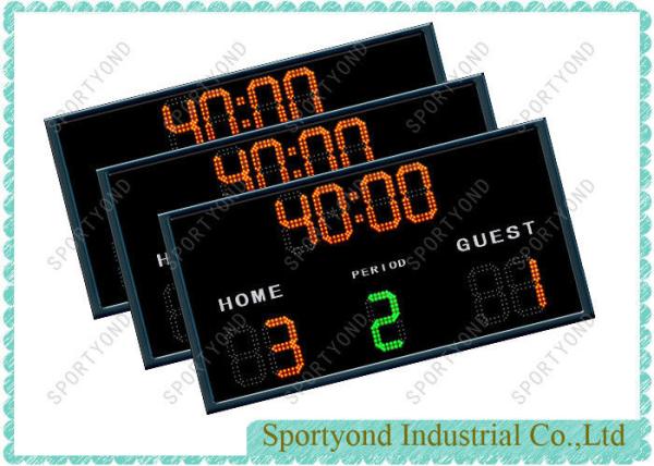 Futsal Electronic Scoreboard For Soccer Scores Sign Display with timer display