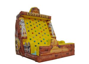 Quality Customized Inflatable Sport Games , Deluxe Inflatable Climbing Wall wholesale