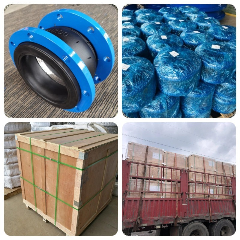Pump Room Pipeline Concentric Reducer Expansion Joint Vibration Reduction And Noise Control DN200 To DN150 Concentric Reducer Rubber Expansion Joint