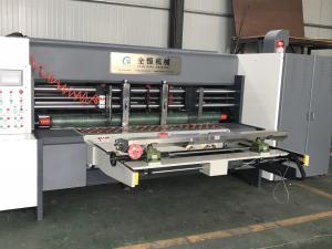 China Electrical Adjust Type Carton Box Rotary Slotter Machine 50mm Wall Thickness on sale