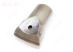 7 Degree 12 Degree Carbide Button Bits , Hex 22 28mm 45mm Hammer Drill Bits For