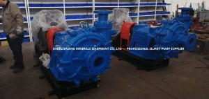 Quality Solids Washing Heavy Duty Slurry Pump Single Stage 100ZGB With 5- Vane Closed Impeller wholesale