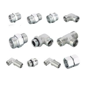 Quality Stainless Steel 3/4 Bsp Elbow Swivel Hydraulic Hose Metric 90 Degree Cone wholesale