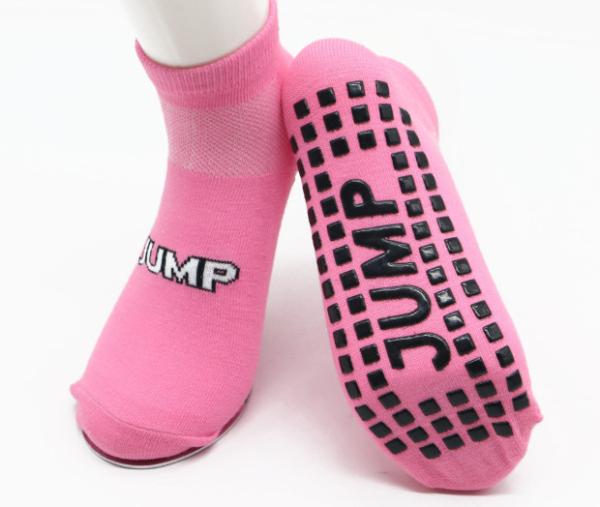 Jump XL Trampoline Park Non Slip Socks UK Yoga Socks Pattern Trampoline Socks