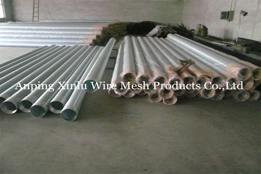Anti Corrosion SS304 Diameter 219mm Johnson Wire Water Well Screen Pipe 80 Bars 8" Spiral wire Strainer Tube