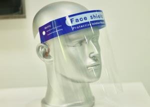 Quality Anti Fog Washable Crystal Clear Medical Face Shield Visors wholesale