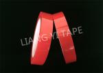 Acrylic Adhesive Red color paper splicing tape With Polyester Mylar Film