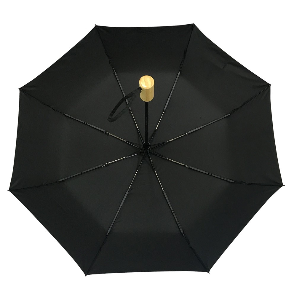 21"x8K RPET Pongee Auto Open Close Folding Compact Umbrella