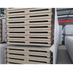 Insulated Polyurethane Metal Sandwich Panels For Roofing Steel Thickness 0.4 - 0