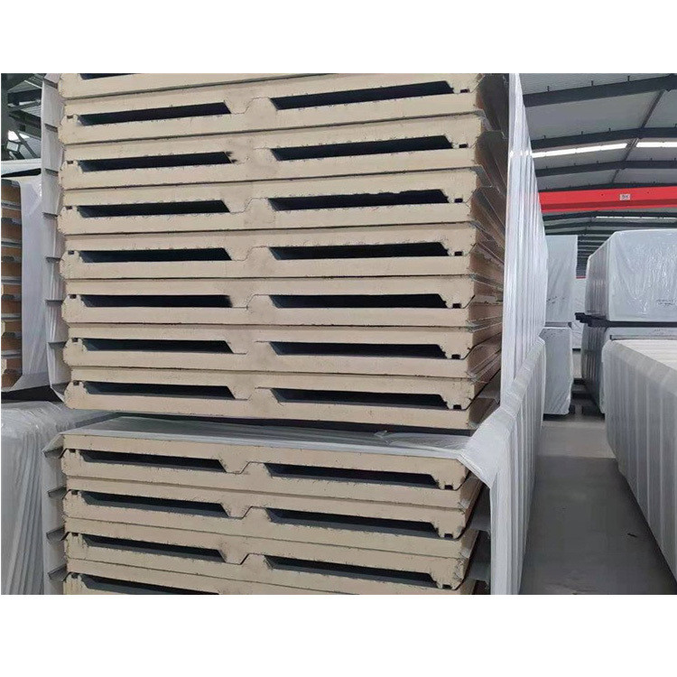 100mm Thickness PU Roof Panel Polyurethane Insulated Sandwich Roof Panel
