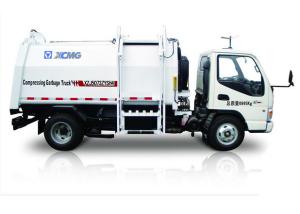 Quality White garbage truck waste management / side loader waste collection trucks hydraulic system wholesale