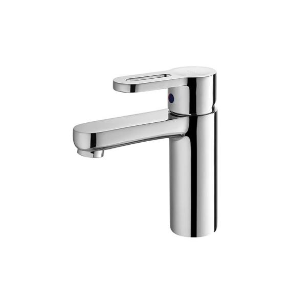 Chrome Basin Faucet Single Lever Washroom Water Mixer Taps Bathroom Sink Faucets