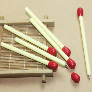 Quality Matches shape ball point pen for advertisment wholesale