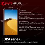 Smart Outdoor Displays: ORA’s Eco-Friendly Panels – 64W Power Saving, IP65