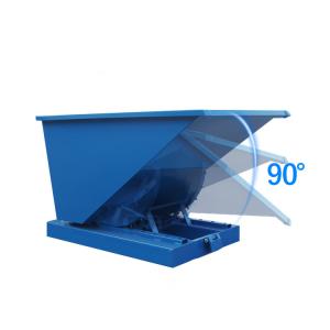 Quality Standard Quick Release Steel Dumping 2 Cubic Yard Hopper wholesale