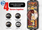 2200W Electric Grills Griddles Skillets smoke free , 220V Electric Barbecue