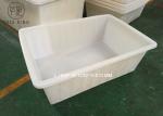 1100kg Commercial Poly Box Truck , Portable Plastic Box Truck Cart With Wheels