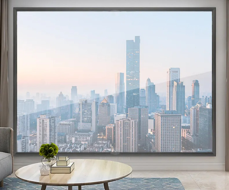 Customizable Aluminum Fixed Window Big Picture Triple Glazed Glass Windows