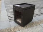 Outdoor Garden Wicker Pet Bed Comfortable Pet House For Dog / Cat