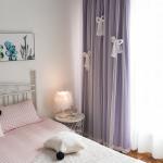 Embroidered Polyester Curtain Fabric High Shading Home Textiles Thermal