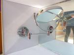 bath wall mounted makeup mirror