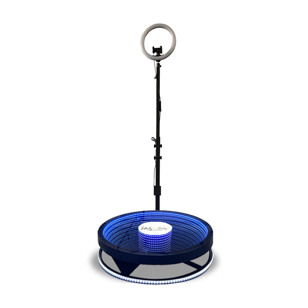 Party Automatic Spin LED 360 Photo Booth AC 110V - 240V Customized