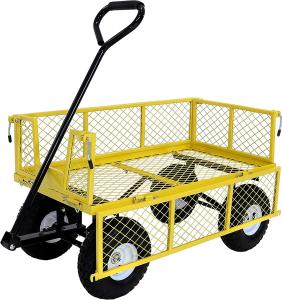 Quality 17KGS Weight Capacity Heavy Duty Folding Garden Wagon Cart for Versatile Cleaning wholesale
