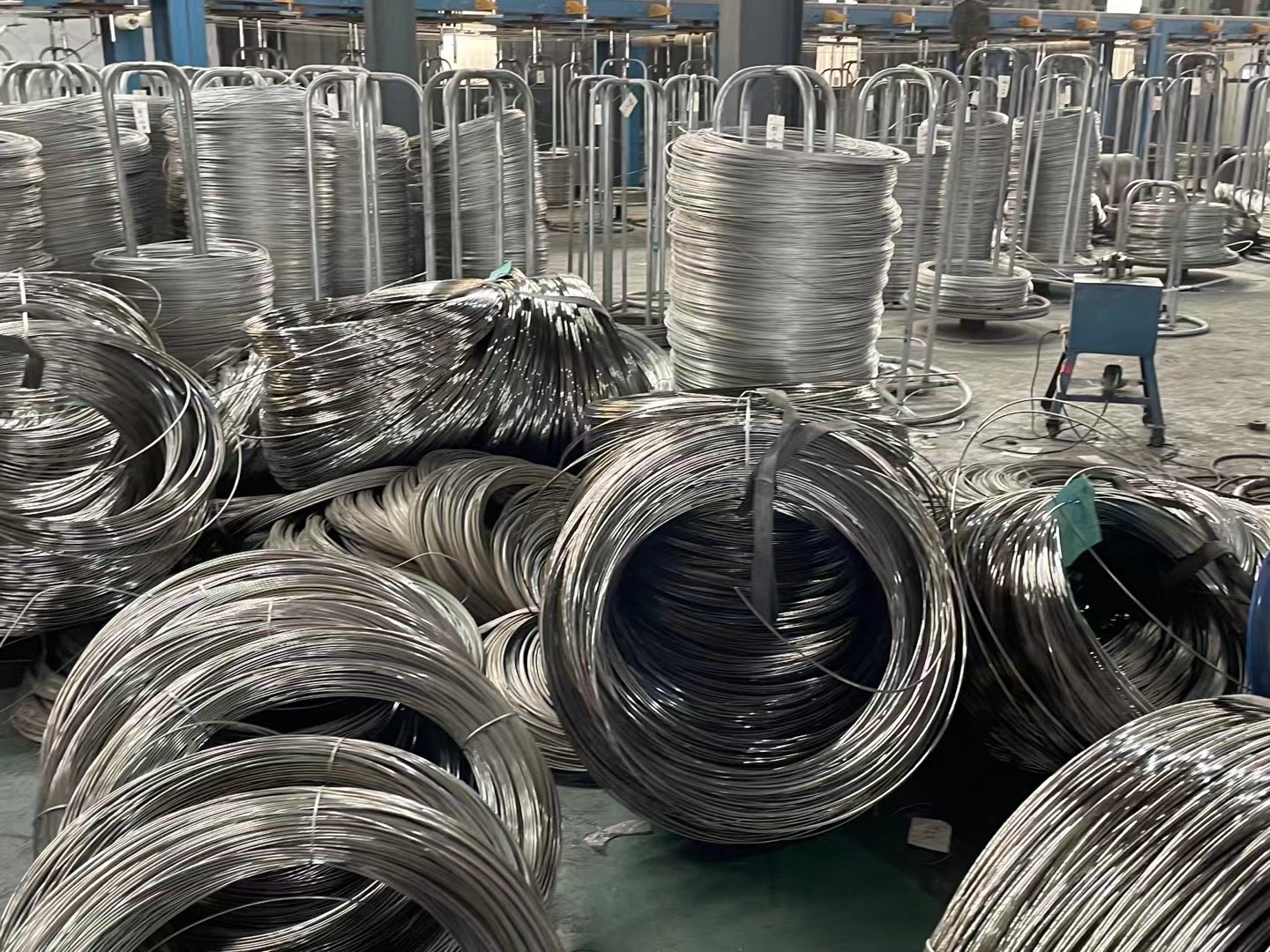 Mild Hardness Carbon Steel Rebar Wire Coil Diameter 0.1 - 30mm