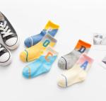 Beautiful Cute Kids Colorful Socks Cartoon Logo Cotton Kids Children Tube Boy