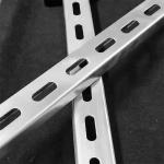 Durability 1-3mm Steel Strut Channel For Durable Construction 6m/12m C Slotted