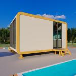 Luxury Modular Cabin Prefabricated Capsule Tiny House Hotel Mobile Home