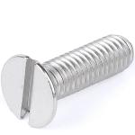 A2-70 A4-80 Bright Steel Bolts Countersunk Socket Slot Head Screw