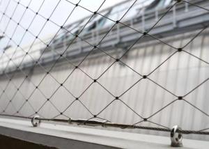 Quality Knotted Stainless Cable Mesh 35mm*35mm Steel Wire Rope Net For Zoo wholesale