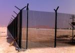 3 Inch × 0.5 Inch 8 Gauge Welded steel chain link fence Prison Mesh Fencing