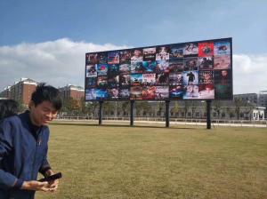 Quality P8 Outdoor LED Die-Casting Aluminum Screen, HD Waterproof, Shopping Mall Video Wall wholesale