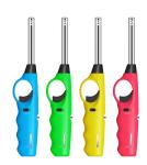 2023 Kitchen Popular Electronic Lighter Customize Logo Refillable Candle BBQ