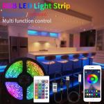 45CM 17.7" White Amber Flexible LED Day Time Running Light Flowing Bar Silicone