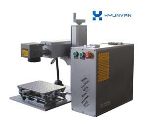 Quality Portable Mini Metal Fiber Laser Marking Machine With Ezcad 10W 20W 30W 50W wholesale