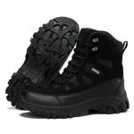 Durable Military Tactical Boots Brown Hiking Combat Boots Breathable