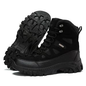 Quality Durable Military Tactical Boots Brown Hiking Combat Boots Breathable wholesale