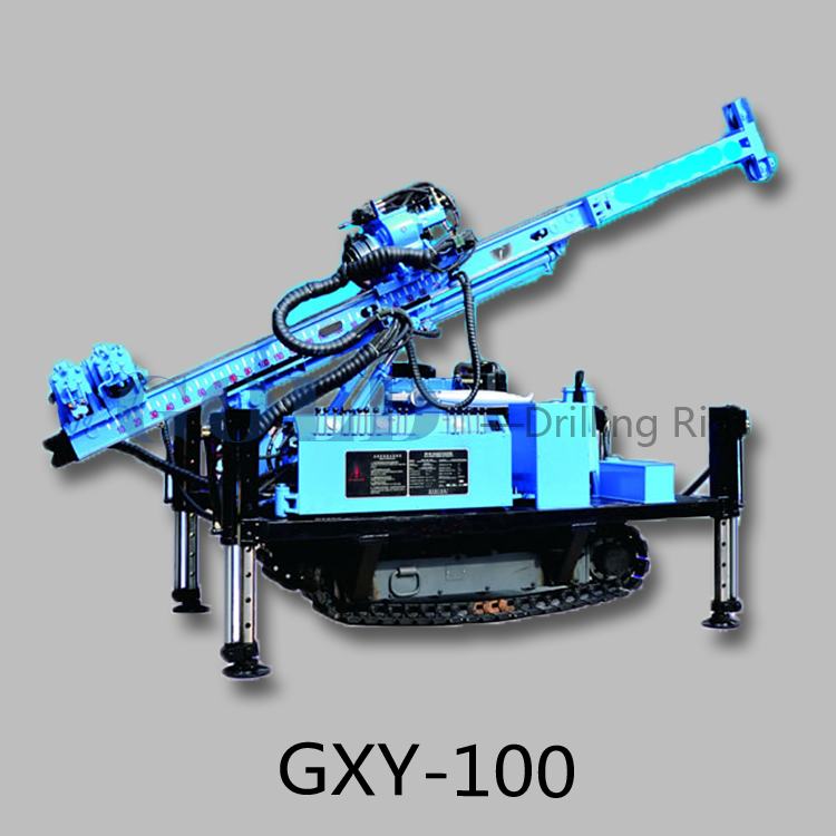 Percussive Drilling Rig GXY-100 Full Hydraulic Drilling Rig