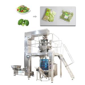 Quality High Accuracy Vegetable Salad Weighing Machine Filling Sealing Packaging Machinery wholesale