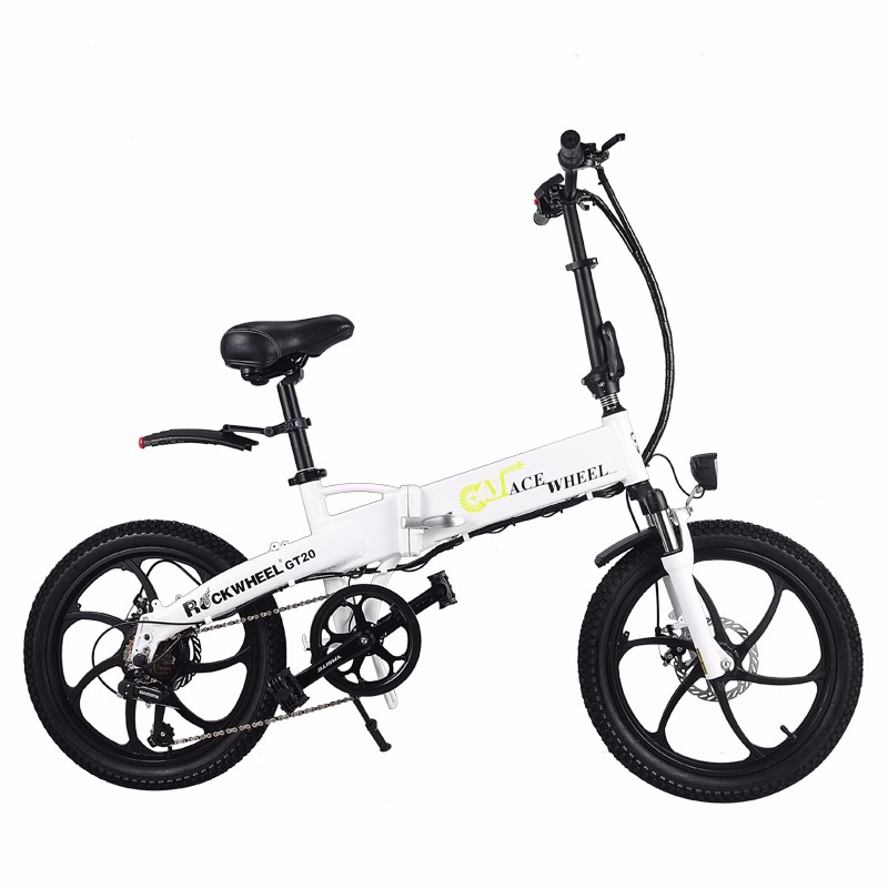 20 Inch 48V 10AH 350W Electric Folding Bike With Brushless Motor Aluminum Alloy Frame