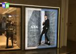 Ultra Slim Advertising Fames Poster Light Box Displays / Sign For Shopping Mall