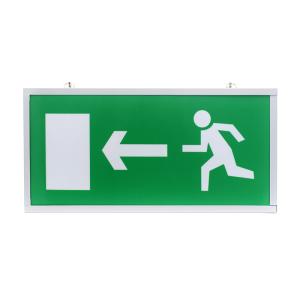 Quality Plastic Right Non - Illuminated Emergency Exit Sign 3W 6500K wholesale