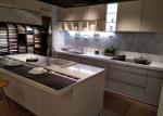 Scratch Resist Honed Black Quartz Countertops Polished Surfaces Finished