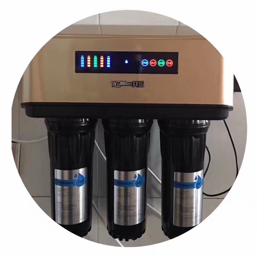 Whole House Water Purification Systems / RO Filter Machine 75GPD Capacity