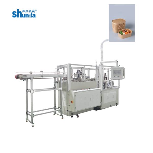 Fast Speed Automatic Intelligent Food Soup Noodles Square Paper Bowl Making