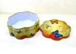 Customized Flower Shaped Tin Container , Safe Food Storage Containers